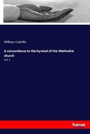 Cover von A concordance to the hymnal of the Methodist church