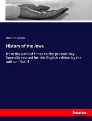 Cover von History of the Jews