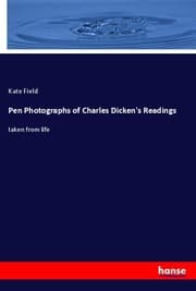 Cover von Pen Photographs of Charles Dicken's Readings