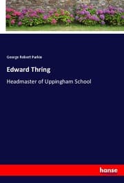 Cover von Edward Thring