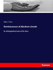 Cover von Reminiscences of Abraham Lincoln