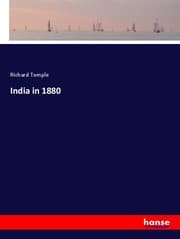 Cover von India in 1880