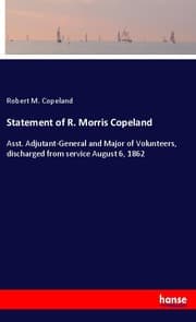 Cover von Statement of R. Morris Copeland