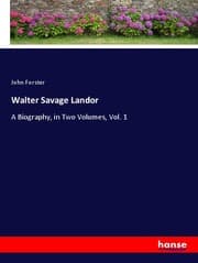 Cover von Walter Savage Landor