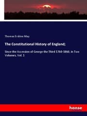 Cover von The Constitutional History of England;