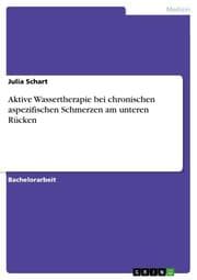 Cover von Aktive Wassertherapie bei chronischen aspezifischen Schmerzen am unteren Rücken