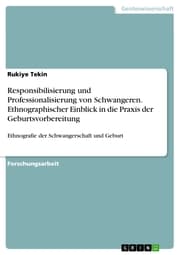 Cover von Responsibilisierung und Professionalisierung von Schwangeren. Ethnographischer Einblick in die Praxis der Geburtsvorbereitung