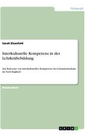 Cover von Interkulturelle Kompetenz in der Lehrkräftebildung