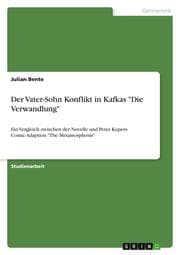 Cover von Der Vater-Sohn Konflikt in Kafkas 'Die Verwandlung'