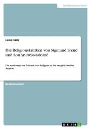 Cover von Die Religionskritiken von Sigmund Freud und Lou Andreas-Salomé