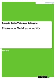 Cover von Ensayo sobre Medidores de presión