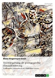 Cover von Hochbegabung als pädagogische Herausforderung