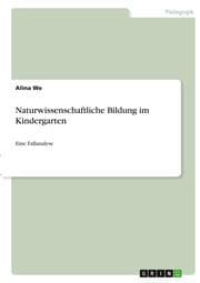 Cover von Naturwissenschaftliche Bildung im Kindergarten