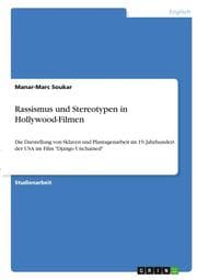 Cover von Rassismus und Stereotype in Hollywood-Filmen