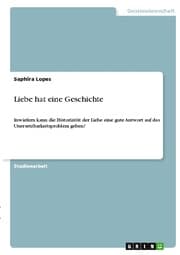 Cover von Liebe hat eine Geschichte