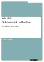 Cover von Die Zukunftsethik von Hans Jonas