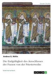 Cover von Die Endgültigkeit des Ausschlusses der Frauen von der Priesterweihe