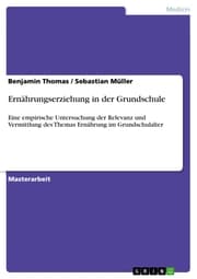 Cover von Ernährungserziehung in der Grundschule