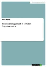Cover von Konfliktmanagement in sozialen Organisationen