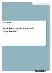 Cover von Konfliktmanagement in sozialen Organisationen