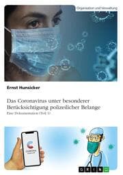 Cover von Das Coronavirus unter besonderer Berücksichtigung polizeilicher Belange