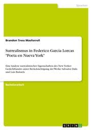 Cover von Surrealismus in Federico García Lorcas 'Poeta en Nueva York'