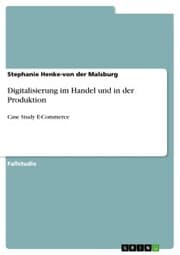 Cover von Digitalisierung im Handel und in der Produktion