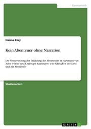 Cover von Kein Abenteuer ohne Narration