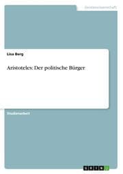 Cover von Aristoteles: Der politische Bürger