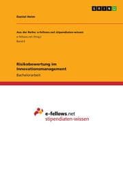 Cover von Risikobewertung im Innovationsmanagement