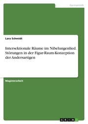 Cover von Intersektionale Räume im Nibelungenlied. Störungen in der Figur-Raum-Konzeption der Andersartigen