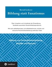 Cover von Bildung statt Fanatismus
