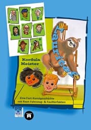 Cover von Lauritef, pfiffiges Fautier, reist mit den Kindern Anton und Lilli in die 'Uralte Zeit' zu Kunstwerken und abenteuerlichen Verkleidungen