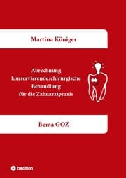 Cover von Abrechnung konservierende/chirurgische Behandlung für die Zahnarztpraxis