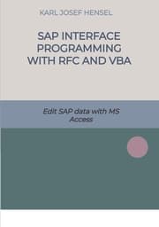 Cover von SAP interface programming with RFC and VBA