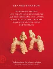 Cover von Bedeutende Objekte und persönliche Besitzstücke aus der Sammlung von Lenore Doolan und Harold Morris, darunter Bücher, Mode und Schmuck