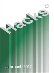 Cover von Hacks Jahrbuch 2017