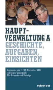 Cover von Hauptverwaltung A