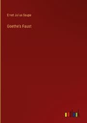 Cover von Goethe's Faust