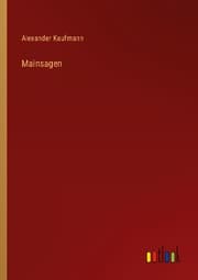 Cover von Mainsagen