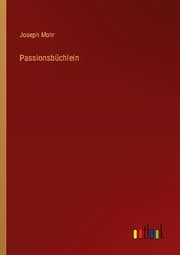 Cover von Passionsbüchlein