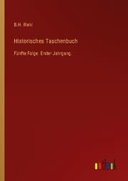 Cover von Historisches Taschenbuch