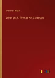 Cover von Leben des h. Thomas von Canterbury