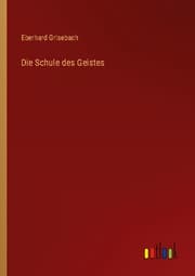 Cover von Die Schule des Geistes