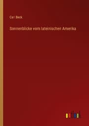 Cover von Sonnenblicke vom lateinischen Amerika