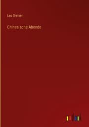 Cover von Chinesische Abende