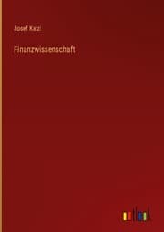 Cover von Finanzwissenschaft