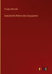 Cover von Geschichte Peters des Grausamen