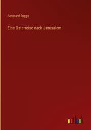 Cover von Eine Osterreise nach Jerusalem