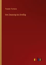 Cover von Von Zwanzig bis Dreißig